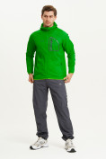Оптом Ветровка спортивная Valianly мужская зеленого цвета 93419Z, фото 10