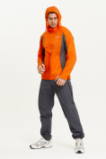 Оптом Ветровка спортивная Valianly мужская оранжевого цвета 93420O в Перми, фото 17
