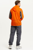 Оптом Ветровка спортивная Valianly мужская оранжевого цвета 93420O, фото 13