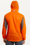Оптом Ветровка спортивная Valianly мужская оранжевого цвета 93420O в Перми, фото 6