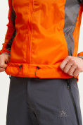 Оптом Ветровка спортивная Valianly мужская оранжевого цвета 93420O, фото 7