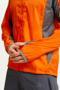 Оптом Ветровка спортивная Valianly мужская оранжевого цвета 93420O в Казани, фото 11
