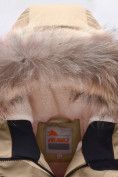 Оптом Парка зимняя подростковая для девочки бежевого цвета 9342B в Казани, фото 5