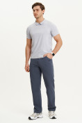 Оптом Спортивные брюки Valianly мужские темно-синего цвета 93434TS, фото 9