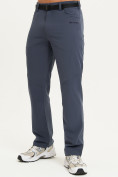 Оптом Спортивные брюки Valianly мужские темно-синего цвета 93434TS, фото 2