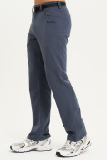 Оптом Спортивные брюки Valianly мужские темно-синего цвета 93434TS в Санкт-Петербурге, фото 3