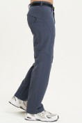 Оптом Спортивные брюки Valianly мужские темно-синего цвета 93434TS, фото 5