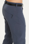 Оптом Спортивные брюки Valianly мужские темно-синего цвета 93434TS, фото 6