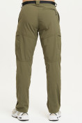 Оптом Спортивные брюки Valianly мужские хаки цвета 93435Kh, фото 5
