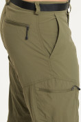 Оптом Спортивные брюки Valianly мужские хаки цвета 93435Kh в Перми, фото 6