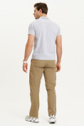 Оптом Спортивные брюки Valianly мужские бежевого цвета 93435B, фото 11