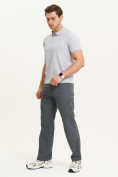 Оптом Спортивные брюки Valianly мужские темно-синего цвета 93435TS, фото 10