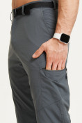 Оптом Спортивные брюки Valianly мужские темно-синего цвета 93435TS в Волгоградке, фото 9