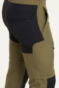 Оптом Спортивные брюки и шорты Valianly мужские цвета хаки 93438Kh в Казани, фото 5