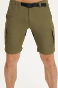 Оптом Спортивные брюки и шорты Valianly мужские цвета хаки 93438Kh, фото 10
