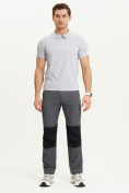 Оптом Спортивные брюки и шорты Valianly мужские темно-синего цвета 93438TS, фото 14