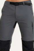 Оптом Спортивные брюки и шорты Valianly мужские темно-синего цвета 93438TS, фото 6