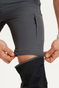 Оптом Спортивные брюки и шорты Valianly мужские темно-синего цвета 93438TS, фото 10