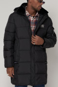 Оптом Куртка зимняя мужская классическая черного цвета 93627Ch в Екатеринбурге, фото 12
