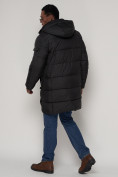 Оптом Куртка зимняя мужская классическая черного цвета 93627Ch в Екатеринбурге, фото 4