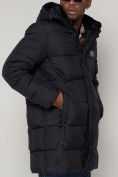 Оптом Куртка зимняя мужская классическая темно-синего цвета 93627TS в Екатеринбурге, фото 11