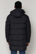 Оптом Куртка зимняя мужская классическая темно-синего цвета 93627TS в Казани, фото 12