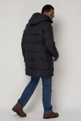 Оптом Куртка зимняя мужская классическая темно-синего цвета 93627TS в Екатеринбурге, фото 4