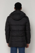 Оптом Куртка зимняя мужская классическая черного цвета 93629Ch в Казани, фото 10