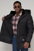 Оптом Куртка зимняя мужская классическая черного цвета 93629Ch в Казани, фото 14