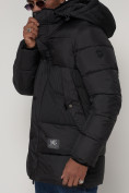 Оптом Куртка зимняя мужская классическая черного цвета 93629Ch в Казани, фото 8