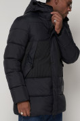 Оптом Куртка зимняя мужская классическая темно-синего цвета 93629TS в Екатеринбурге, фото 8