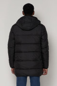 Оптом Куртка зимняя мужская классическая черного цвета 93687Ch в Екатеринбурге, фото 9