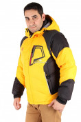 Оптом Куртка зимняя мужская желтого цвета 9406J, фото 2