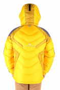 Оптом Куртка зимняя мужская желтого цвета 9453J, фото 4