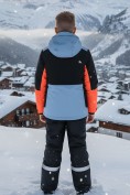 Оптом Горнолыжный костюм зимний для мальчика оранжевого цвета 9517O, фото 2