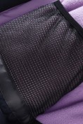 Оптом Горнолыжный костюм зимний для девочки фиолетового цвета 9518F, фото 14