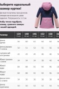 Оптом Горнолыжный костюм зимний для девочки розового цвета 9518R, фото 7