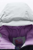 Оптом Горнолыжный костюм зимний для девочки серого цвета 9518Sr, фото 11
