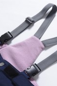 Оптом Горнолыжный костюм зимний для девочки серого цвета 9518Sr, фото 17