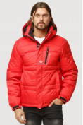 Оптом Куртка зимняя мужская красного цвета 9521Kr, фото 2