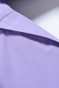 Оптом Парка зимняя подростковая для девочки с капюшоном и мехом фиолетового цвета 9532F, фото 10