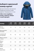 Оптом Парка зимняя подростковая для мальчика с капюшоном синего цвета 9533S, фото 7