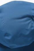 Оптом Парка зимняя подростковая для мальчика с капюшоном синего цвета 9533S, фото 5