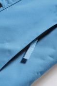 Оптом Парка зимняя подростковая для девочки с капюшоном и мехом бирюзового цвета 9534Br, фото 7