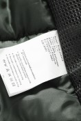 Оптом Парка зимняя подростковая для девочки с капюшоном и мехом темно-зеленого цвета 9536TZ, фото 12