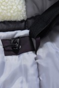 Оптом Парка зимняя женская с капюшоном черного цвета 9538-1Ch, фото 14