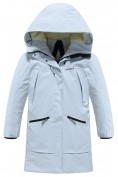 Оптом Парка зимняя женская с капюшоном светло-синего цвета 9538-1Si, фото 8