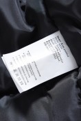 Оптом Парка зимняя подростковая для мальчика с капюшоном черного цвета 9539Ch, фото 11