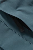 Оптом Парка зимняя подростковая для мальчика с капюшоном темно-зеленого цвета 9539TZ, фото 10
