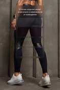 Оптом Легинсы женские с высокой посадкой моделирующие черного цвета 9574_1Ch, фото 4